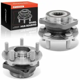 Aphb1041d Premiumpartswhosale 2 X Front Wheel Bearing And Hub Assembly With 5-lug Compatible Subaru