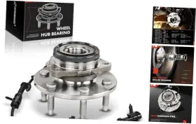 Aphb1162 Premiumpartswhosale Front Wheel Bearing And Hub Assembly With Abs 6-lug Compatible Awd/4wd