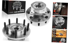 Aphb1199 Premiumpartswhosale 2 X Front Wheel Bearing And Hub Assembly With 8-lug Compatible Dodge Ram