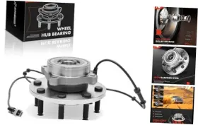Aphb1200d Premiumpartswhosale Front Wheel Bearing And Hub Assembly With Abs 8-lug Compatible Dodge