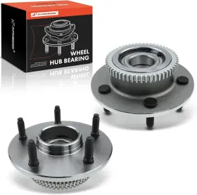 Aphb1236 Premiumpartswhosale 2 X Front Wheel Bearing And Hub Assembly With Abs Ring 5-lug Compatible