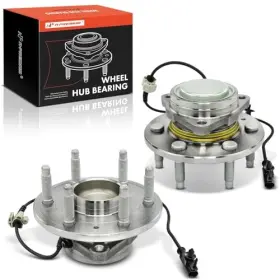 Aphb1259d Premiumpartswhosale 2 X Front Wheel Bearing And Hub Assembly With Abs 6-lug Compatible