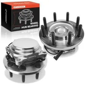 Aphb1307 Premiumpartswhosale 2 X Front Wheel Bearing And Hub Assembly With Abs 8-lug Compatible