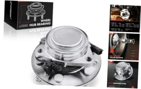 Aphb1363 Premiumpartswhosale Front Wheel Bearing And Hub Assembly With Abs 6-lug Compatible Chevy &