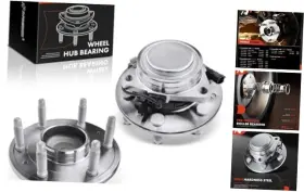 Aphb1364d Premiumpartswhosale 2 X Front Wheel Bearing And Hub Assembly With Abs 6 Pair Kit For Both Wheels