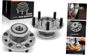 Aphb1456 Premiumpartswhosale 2 X Rear Wheel Bearing And Hub Assembly With Abs Ring 5-lug Compatible
