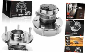 Aphb1464d Premiumpartswhosale 2 X Rear Wheel Bearing And Hub Assembly With 5-lug Compatible Mazda 3