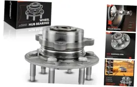 Aphb1631d Premiumpartswhosale Front Wheel Bearing And Hub Assembly With 6-lug Compatible Chevy Gmc &
