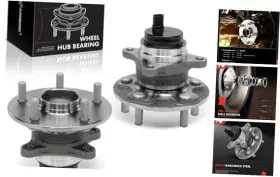 Aphb1764 Premiumpartswhosale 2 X Front Wheel Bearing And Hub Assembly With Abs 5-lug Compatible