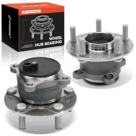 Aphb1782 Premiumpartswhosale 2 X Rear Wheel Bearing And Hub Assembly With 5-lug Compatible Mazda 3