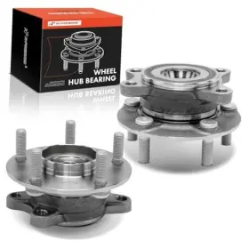 Aphb1786 Premiumpartswhosale 2 X Front Wheel Bearing And Hub Assembly With 5-lug Compatible Mazda 3