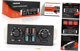 Aphvcp022pc Premiumpartswhosale Manual Climate Control Module A/c& Heater Panel Compatible With