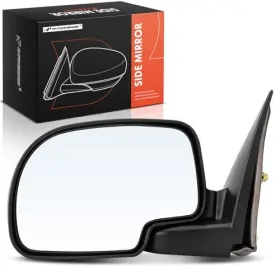 Apmi287 Premiumpartswhosale Driver Side Non-heated Manual Mirror - Compatible With Chevy And Gmc Cadillac