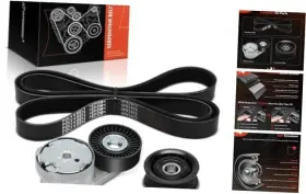 Aptbk102 Premiumpartswhosale Engine Serpentine Belt Drive Kit With Tensioner And Idler Compatible Dodge
