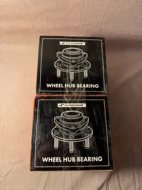 Hb12217-c Premiumpartswhosale Rear Wheel Hub Bearing Assembly 5-lug Compatible With Toyota 03-08 Set Of 2