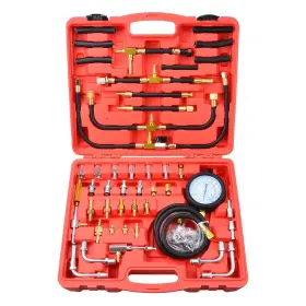 Pt1266m Prokomon Fuel Pressure Tester Pro Injection Kit 0-140psi/10 Bar