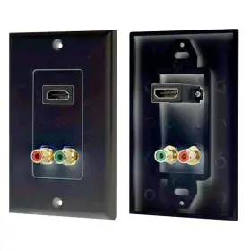 Phdmrbc2 Pyle Hdmi/stereo Dual Rca Audio Combo Wall Plate