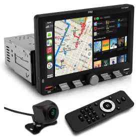Plr7103mhu Pyle 7 Inch Single Din Touchscreen Car Stereo Wireless Apple Carplay Android A