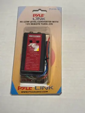 Plvhl70 Pyle 2-channel High-level To Low-level Converter With 12v Remote Turn-on #2