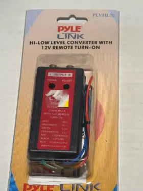 Plvhl70 Pyle 2-channel High-level To Low-level Converter With 12v Remote Turn-on #3