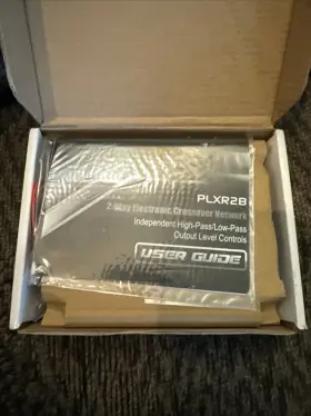 Plxr2b Pyle 2-way Electronic Audio Crossover New Open Box #2