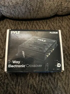 Plxr2b Pyle 2-way Electronic Audio Crossover New Open Box