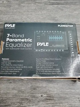 Plxreq710p Pyle 7 Band Equalizer #2 Plxreq710p Pyle 7 Band Equalizer #2