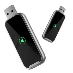 Cxz531 Qidoubird Wireless Carplay Adapter 2-in-1 Wired To Carplay/android Auto Conve