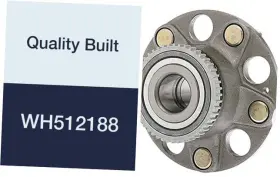 Wh512188 Quality Built Wheel Bearing And Hub Assembly