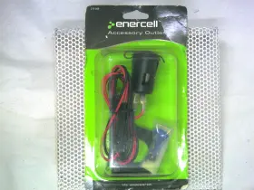 270-0046 Radioshack Enercell Socket Pivoting Accessory Outlet