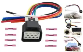 Gqy.cbhn59 Rcop 8 Pin 7 Wires Ac Heater Climate Fan Speed Control Wiring Harness Connector