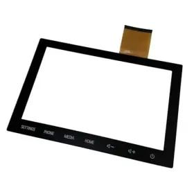 Mcr-scrn-009 Rcop Touch Screen Digitizer Glass On Navigation Lcd 8 Inch Replacement Fit
