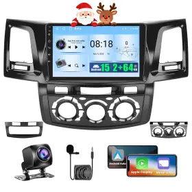 Rm-b0f12hr495 Realdio 2 64gb Android 15 Car Radio For Toyota Hilux 2005-2014 Wireless Carplay Andro