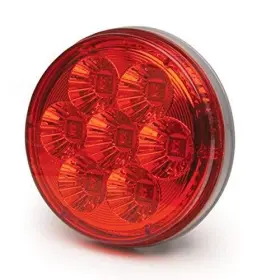 Rp4064rled-b Roadpro Lights Lenses Rp4064rled/b 4 .in Led Red Economy Bulk St/turn/tail