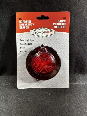 Rp911r Roadpro Led Roadside Beacon Red