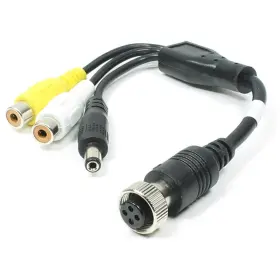 250-8613 Rostra 2508613 4-pin Monitor Video Input Female Rca Wire