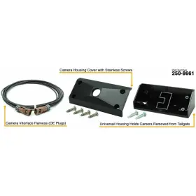 250-8661 Rostra 2508661 Camera Relocation Housing For 2017-2021 Ford F-250/f-350 Super