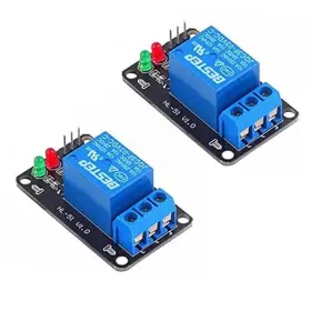 Sd500 Saidian 2pcs 1 Channel 3v Relay Module 3.3v Low Level Shooting With Lamp