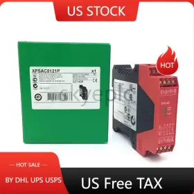 Xpsac5121p Schneider Xpsac512 Safety Relay Module E-stop 24vacdc 2led Us Free Tax