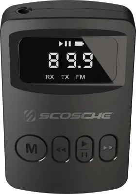 Scosche 033991104266 - Btfreq Mini Fm Transmitter Black