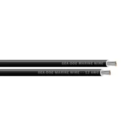 Sea-dog 8012012 Sea-dog 12 Awg Black Primary Wire - 100ft