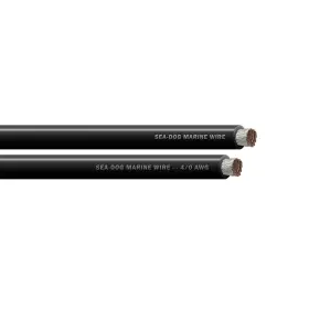 Sea-dog 8041010 Sea-dog 4/0 Awg Black Battery Cable - 25ft