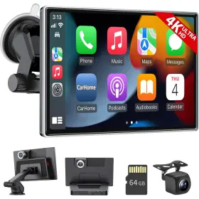 Ja700 Seetato Wireless Apple Carplay Screen For Car 7ftft Portable And Android A