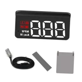 Hud-m3 Shelita Speedometer Heads Up Display Car Hud Obd Digital Speed Rpm Alarm