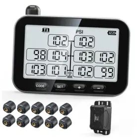 4gs02 Shenzhen Hanyang Semiconductor Co.ltd Gt60 6gs03 Gb30 Rv Tire Pressure Monitoring System Solar 10 Sensors 6 Flow Thru 4 Cap