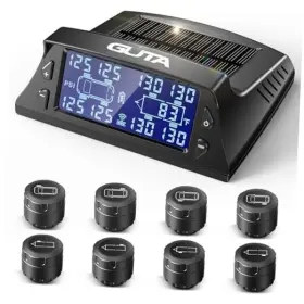 4-sensors Shenzhen Huatai Electronics Co. Ltd 4gs02 Rv Tire Pressure Monitoring System Tpms With 4 Sensors 0-188