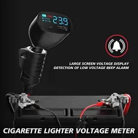 Shenzhen Newtowe Techonogy Co. Ltd 724184976837 Usb C Car Charger With Voltage Display 20w Pd Fast & #2