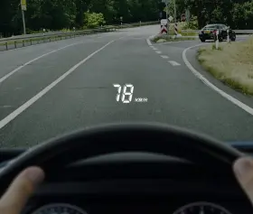 Obd2 Sherox 924472008330 3.5 Inch Car Hud Head Up Display With Obd2/euobd Interface Plug And Play Vehicle Sp #2