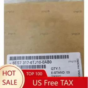 6es7317-6tj10-0ab0 Siemens 317-6tj10-0ab0 New Central Processing Unit 6es73176tj100ab0