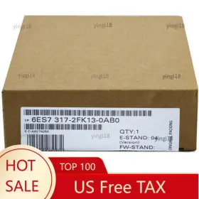 6es7317-2fk13-0ab0 Siemens New Simatic S7-300 Cpu317f-2 6es73172fk130ab0